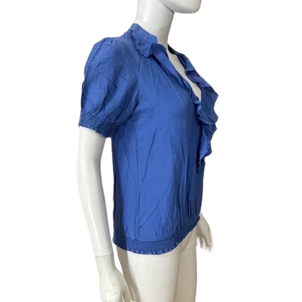 Sanctuary Blue Ruffled Blouse - Picture 6 of 8